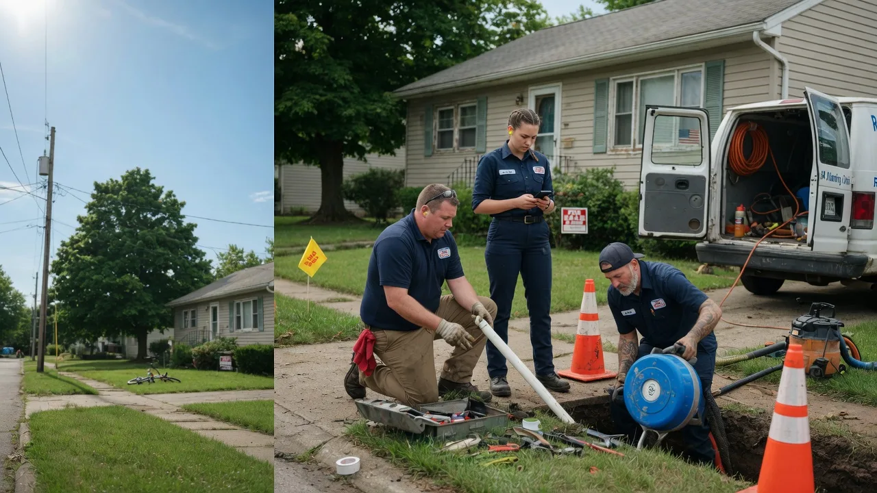 Sewer Line Repair in Yolyn, WV near me